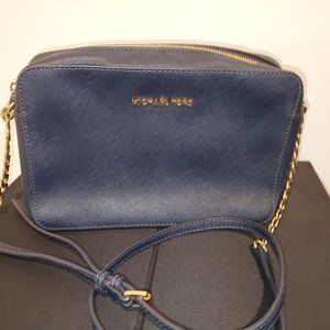 Michael Kors Jet Crossbody Saffiano Leather